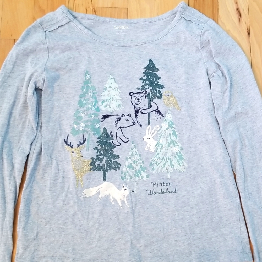 Gymboree ALL SPRUCED UP Winter Wonderland shirt